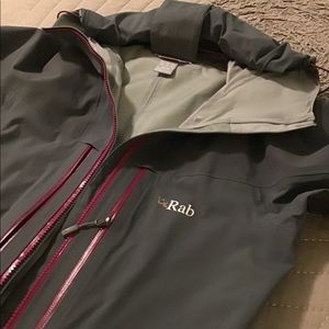 Rab grey Ladies rain jacket